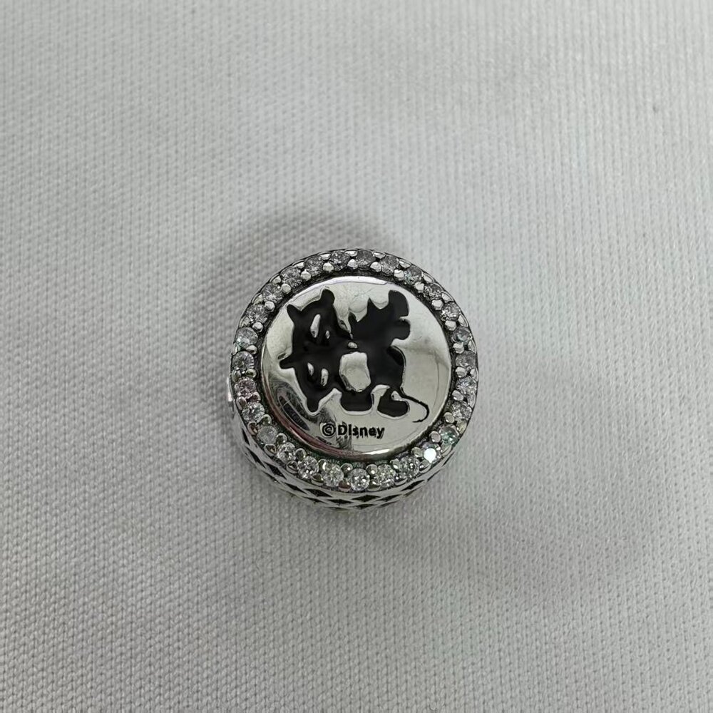 Pandora Disney Mickey Mouse Cruise Line Steamboat Willie Charm, S925 Silver - Picture 2 of 4